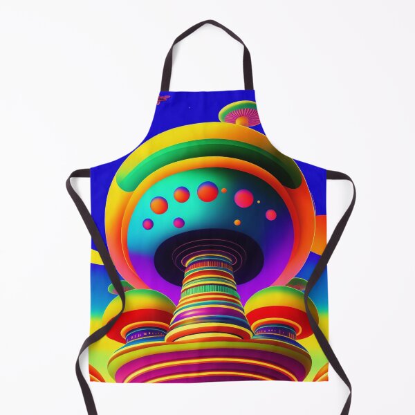 Item preview, Colorful Space Mushroom Dome designed and sold by theWeppen.