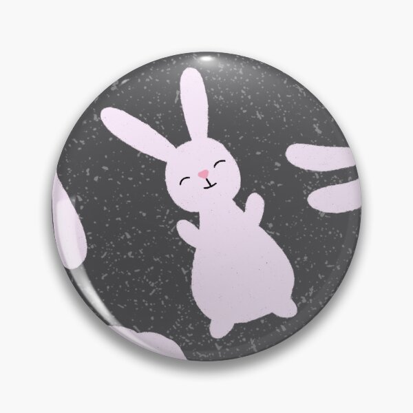 Item preview, Bouncing Bunnies - dark gray - SHW1005 T designed and sold by Shiny Happy World.