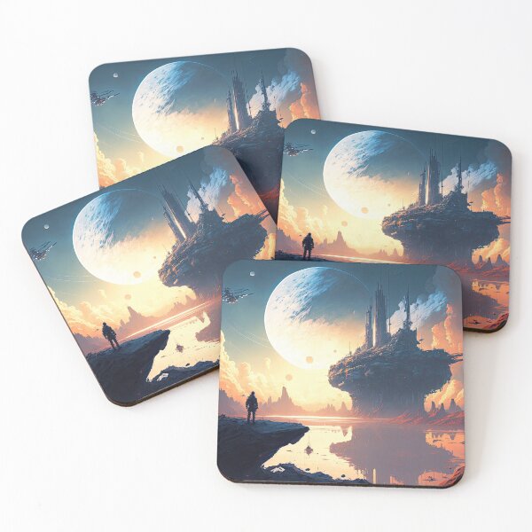 Item preview, Futuristic and Tranquil Outer Space designed and sold by SeedDesign.