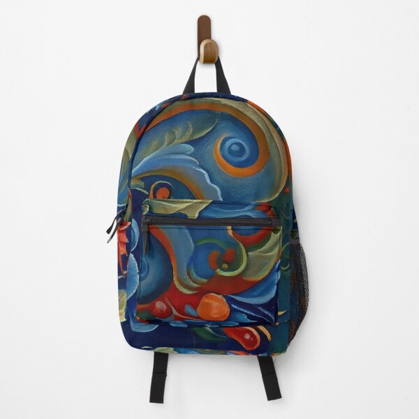 Item preview, Norwegian Rosemaling-Oil On Canvas #12 designed and sold by Gypsykiss.