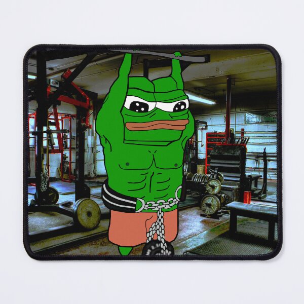 Item preview, Apu Swole Pepe Pull up designed and sold by Slav-Art.