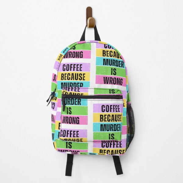 Item preview, Graphic Design: Coffee Because Murder Is Wrong designed and sold by Willow65625.