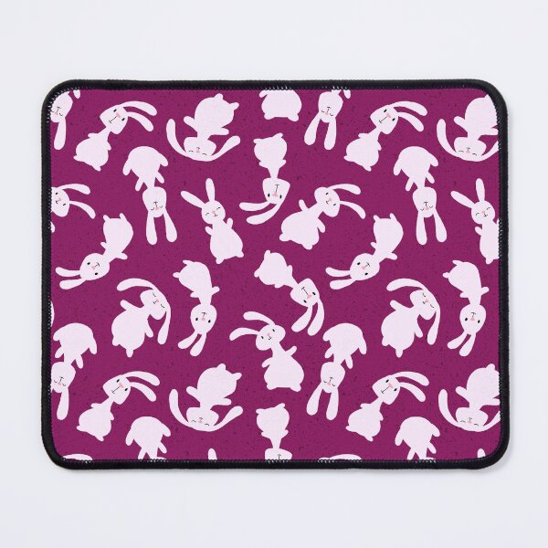 Item preview, Bouncing Bunnies - magenta - SHW1005 U designed and sold by Shiny Happy World.
