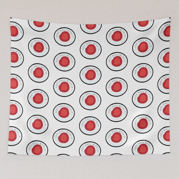 Item preview, Just roll with it sushi pun designed and sold by Designedby-E.