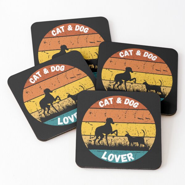 Item preview, Cat and dog lover Clock designed and sold by zarouky.