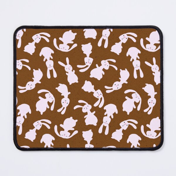 Item preview, Bouncing Bunnies - dark brown - SHW1005 V designed and sold by Shiny Happy World.