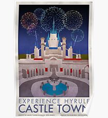 Experience Hyrule Castle Town Poster