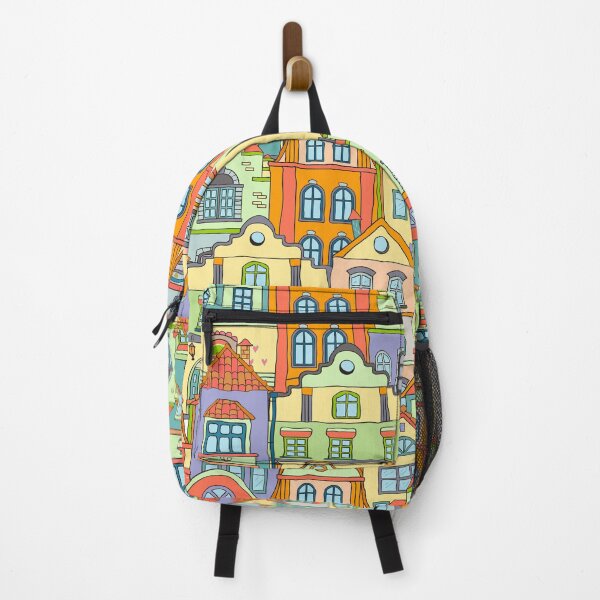 Item preview, Vintage City House Buildings designed and sold by silviaol.