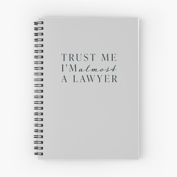 Item preview, Trust me, I'm almost a lawyer designed and sold by SilcrowDesign.