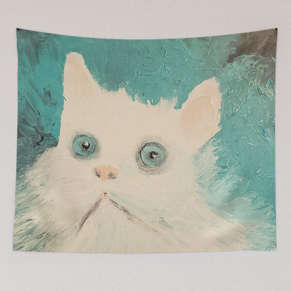 Item preview, NOT A NOTHER BATH acrylic painting designed and sold by Tabitha Kremesec.