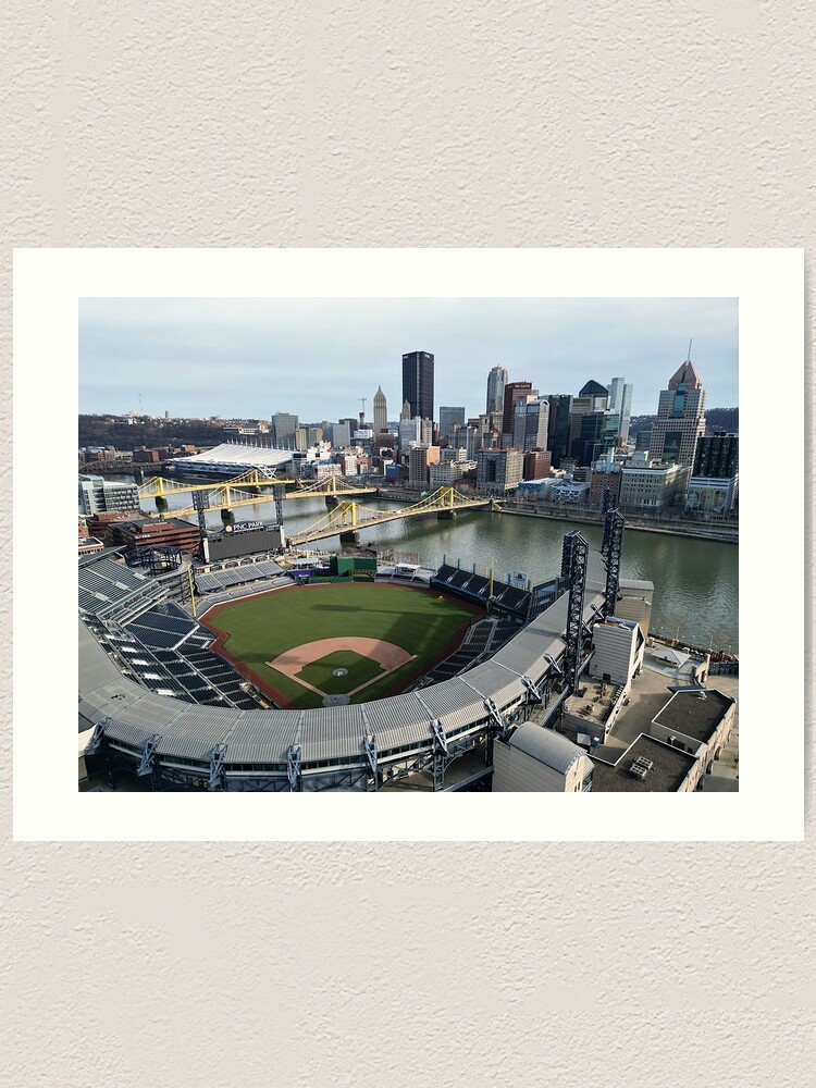 Pittsburgh Pirates - PNC Park Vintage Seating Chart Baseball Print Wall Art