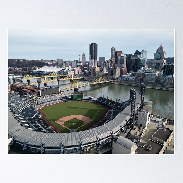 Item preview, Pittsburgh Baseball Stadium, Pittsburgh Ballpark, PNC Park, Modern Ballpark, Stadium, Bleachers, Steel city,  designed and sold by Nostrathomas66.