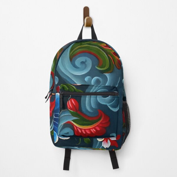 Item preview, Norwegian Rosemaling-Oil On Canvas #15 designed and sold by Gypsykiss.