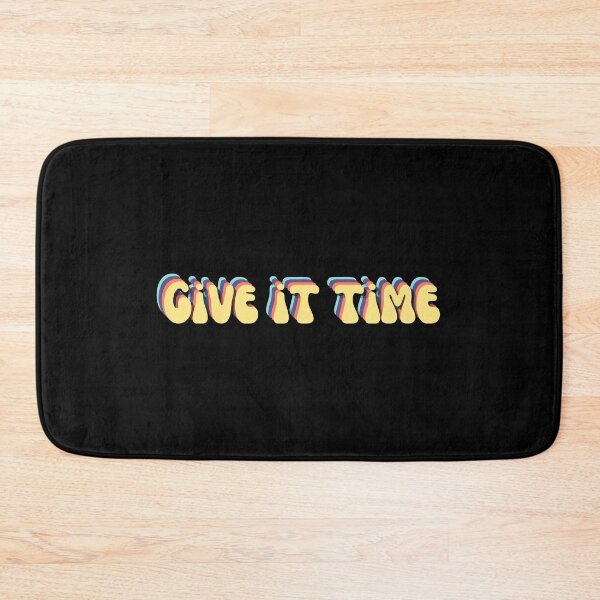 Item preview, GIVE IT TIME - 7 Rules of Life, Self-Care, Vintage, Retro, Groovy designed and sold by Sun Sand & Sea Art.