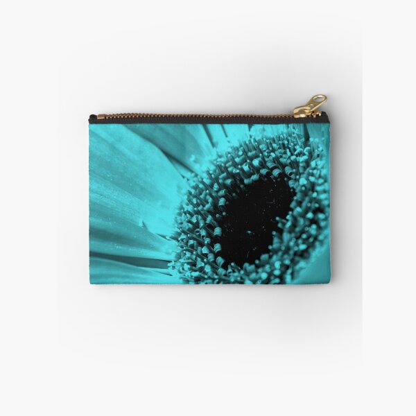 Item preview, Gerbera . Blue background .  designed and sold by fuzzyfox.