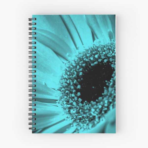 Item preview, Gerbera . Blue background .  designed and sold by fuzzyfox.