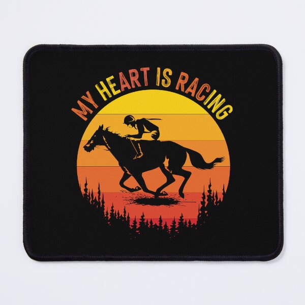 Item preview, Vintage Kentucky Horse Racing Racetrack designed and sold by Izoberu.