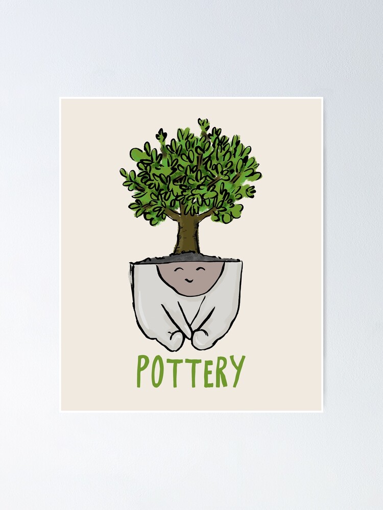 Thumbnail 1 of 3, Poster, Ceramic Planter designed and sold by Teequeque.