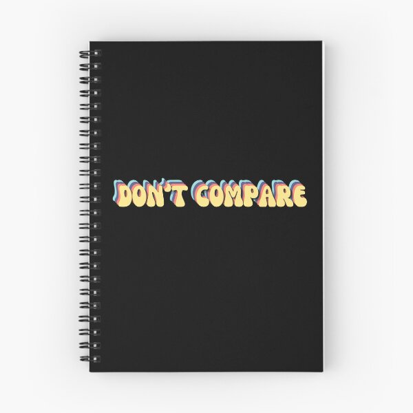 Item preview, DON'T COMPARE - 7 Rules of Life, Self-Care, Vintage, Retro, Groovy designed and sold by Sun Sand & Sea Art.