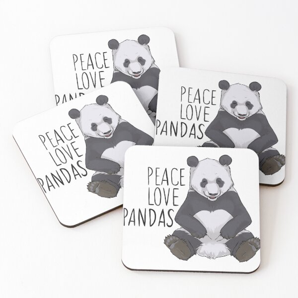Item preview, Peace Love Pandas designed and sold by AmysAnimals.