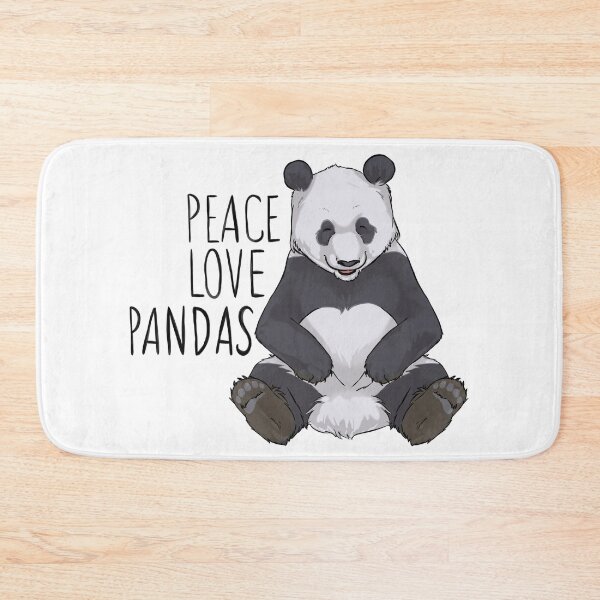 Item preview, Peace Love Pandas designed and sold by AmysAnimals.