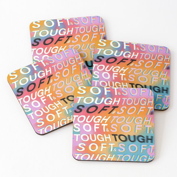 Item preview, SOFT & TOUGH (wavy block text) designed and sold by Soft-and-Tough.