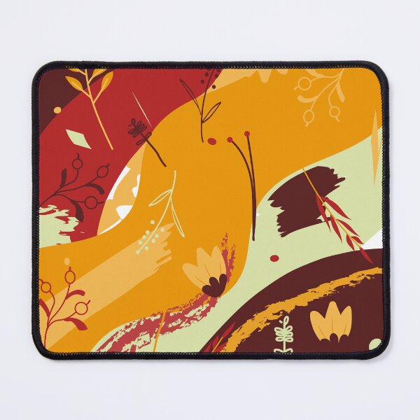Item preview, Floral pattern in orange tones designed and sold by DoritaStudio.