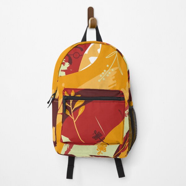 Item preview, Floral pattern in orange tones designed and sold by DoritaStudio.