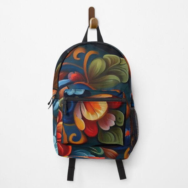 Item preview, Norwegian Rosemaling-Oil On Canvas #17 designed and sold by Gypsykiss.