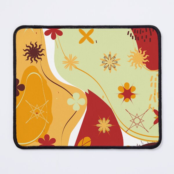 Item preview, Floral pattern in warm tones designed and sold by DoritaStudio.