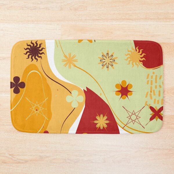 Item preview, Floral pattern in warm tones designed and sold by DoritaStudio.