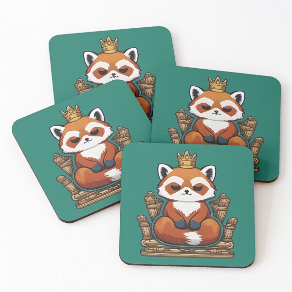 Item preview, Red Panda King designed and sold by shashtopia.