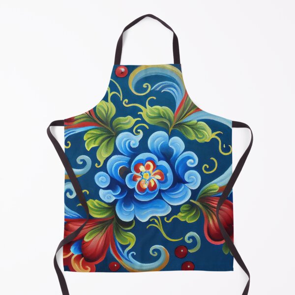 Item preview, Norwegian Rosemaling-Oil On Canvas #18 designed and sold by Gypsykiss.