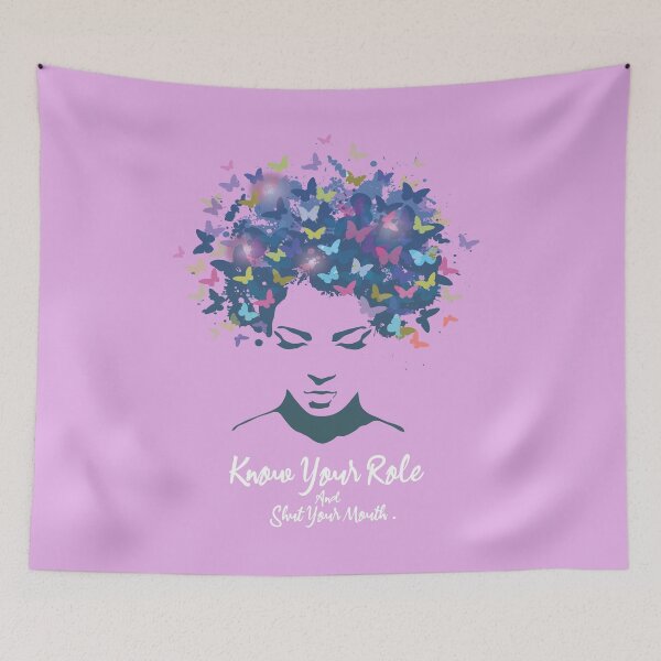 Item preview, know your role and shut your mouth shirt designed and sold by ImMonaliza.