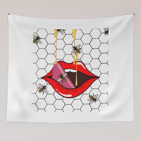 Item preview, Honey and Bees  designed and sold by DamarisArtDecor.
