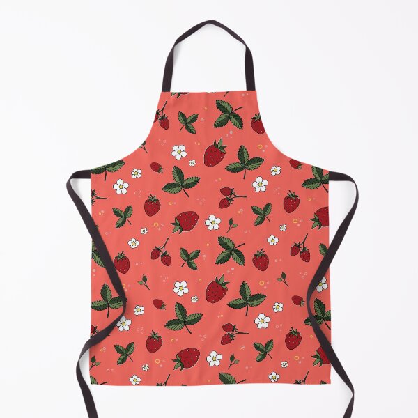 Item preview, Red Strawberry Fruit, Strawberry Flowers and Leaves  designed and sold by silviaol.