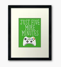 Just Five More Minutes - XB Framed Print