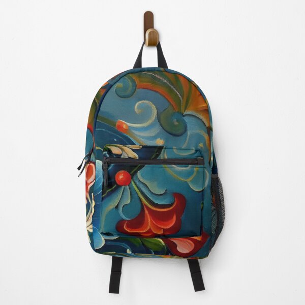 Item preview, Norwegian Rosemaling-Oil On Canvas #19 designed and sold by Gypsykiss.