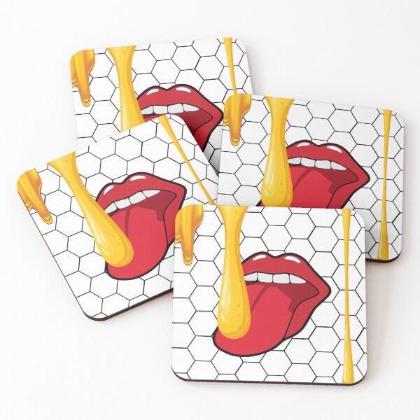 Item preview, Honey and Mouth designed and sold by DamarisArtDecor.