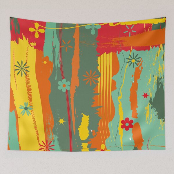 Item preview, Warm patterns design designed and sold by DoritaStudio.