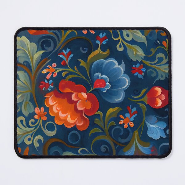 Item preview, Norwegian Rosemaling-Oil On Canvas #20 designed and sold by Gypsykiss.