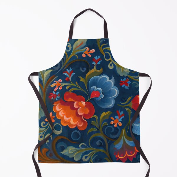 Item preview, Norwegian Rosemaling-Oil On Canvas #20 designed and sold by Gypsykiss.