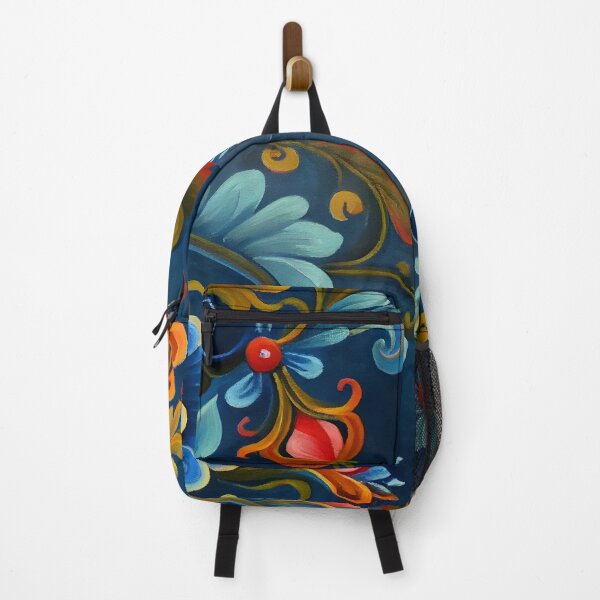 Item preview, Norwegian Rosemaling-Oil On Canvas #21 designed and sold by Gypsykiss.