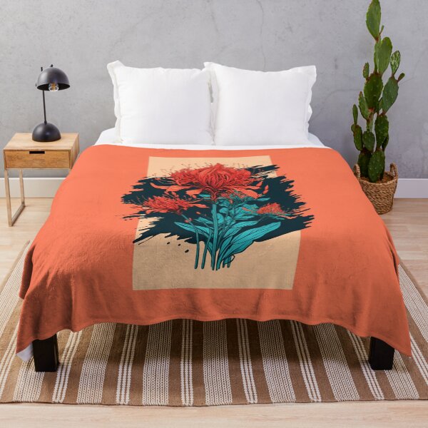 Item preview, Red Blooming Lycoris Flower designed and sold by YzHmDesign.