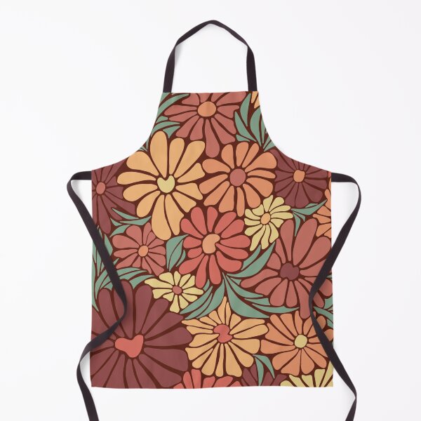 Item preview, Retro Zinnia Flowers designed and sold by BumbleB-Design.