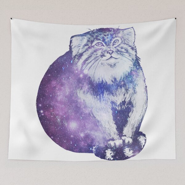 Item preview, Galactic Pallas Cat designed and sold by Amanda Richmond.