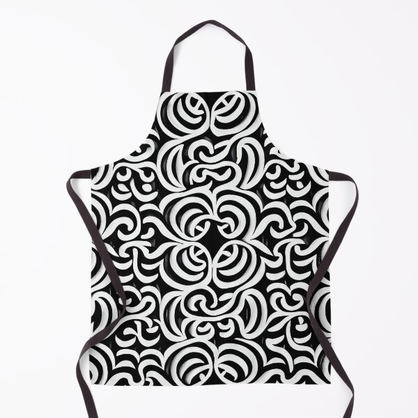 Item preview, black and white geometric pattern designed and sold by QuikiPatterns.
