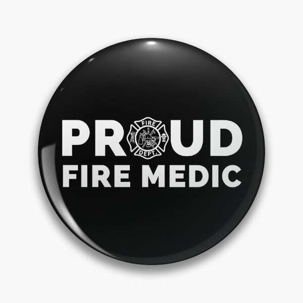Item preview, Fire Medic Proud Firefighter Paramedic Funny EMT EMS Student Gifts designed and sold by PrintOfi.