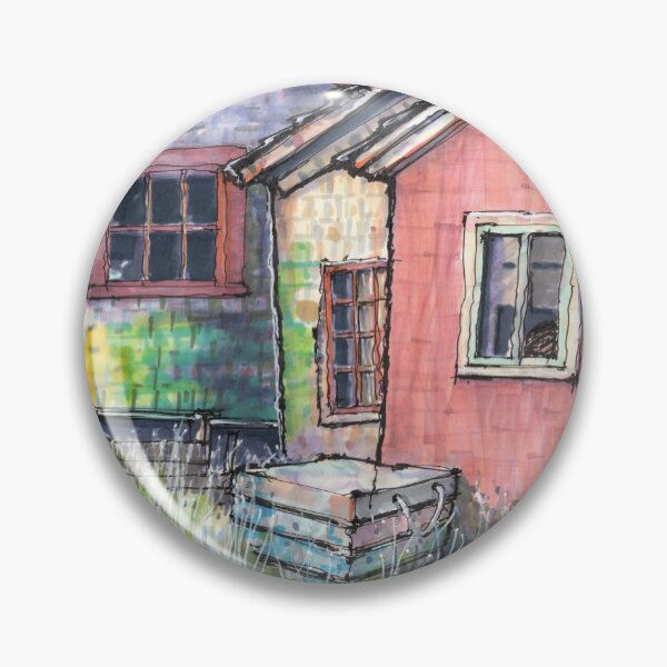 Item preview, Fishing Shacks at Hunt Point South Shore Nova Scotia designed and sold by Gregg Brown.