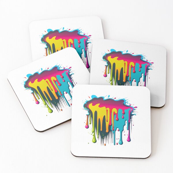 Item preview, Happy Paint Drip designed and sold by MichellesMedArt.